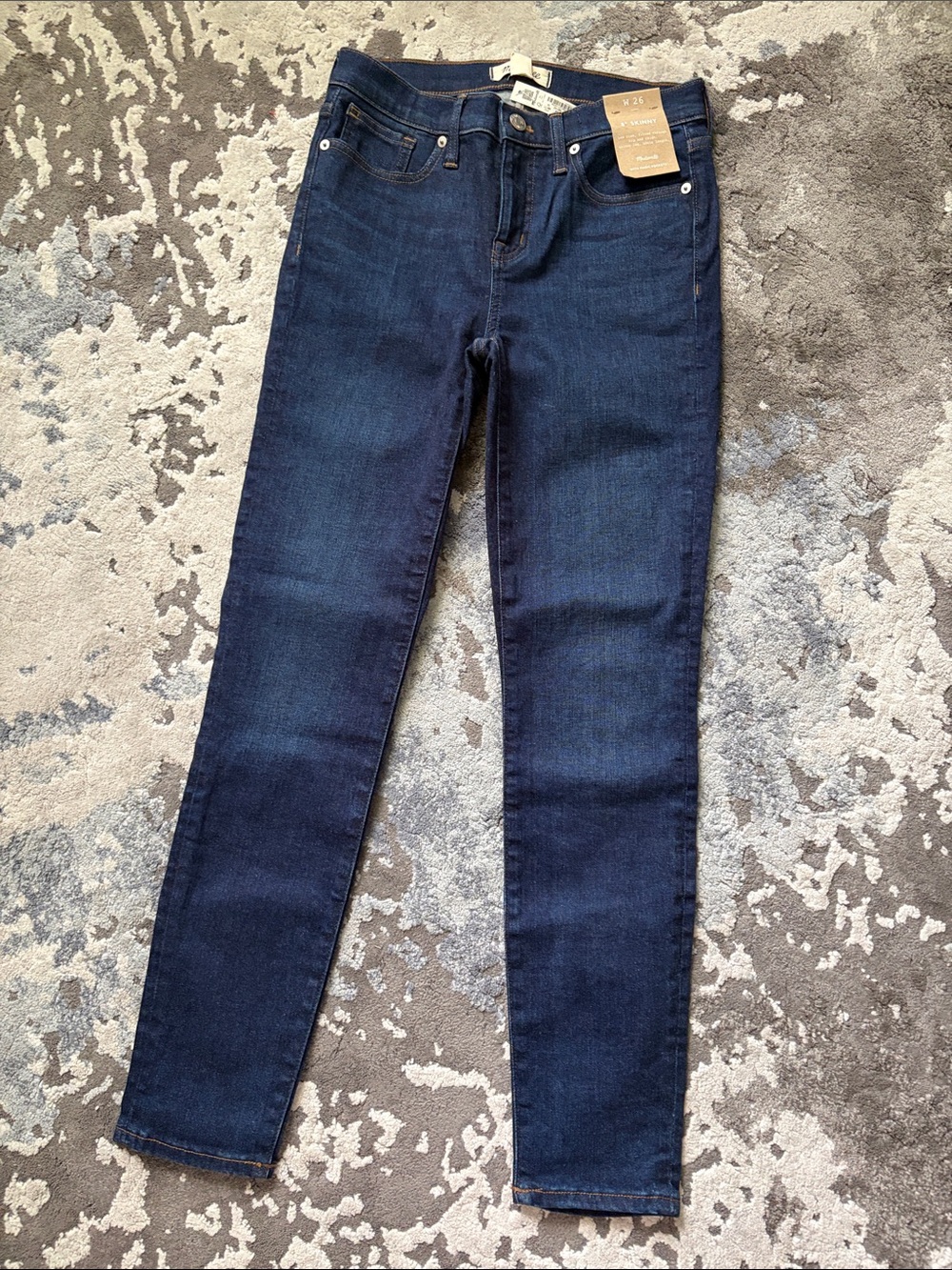 NWT Madewell 8 Inch Skinny Jean Low Rise Size 26